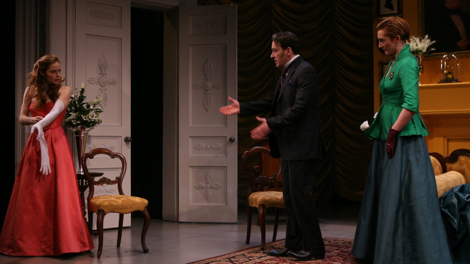 Atlantic Theater Company's "The New York Idea".   Photos by Ari Mintz.  1/6/2011.