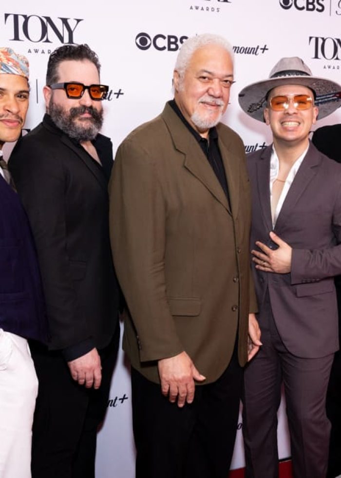 Cast of 'Buena Vista Social Club' at the Tony Awards. Winners of five awards.