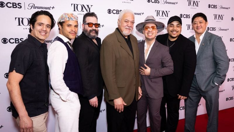 Cast of 'Buena Vista Social Club' at the Tony Awards. Winners of five awards.