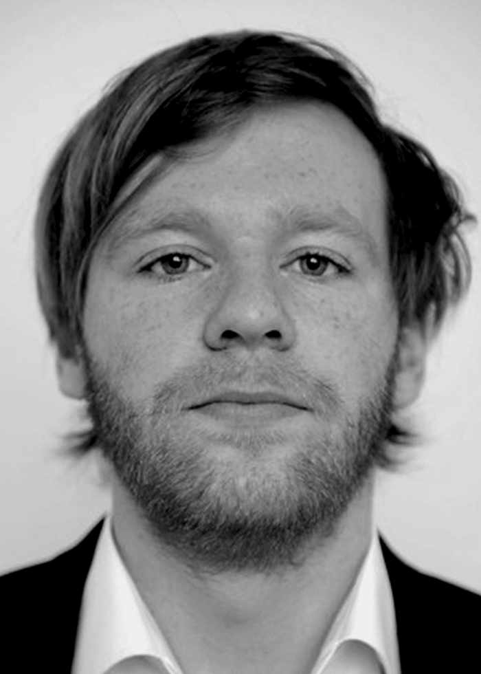 Brian Gleeson, actor, looking directly at the camera