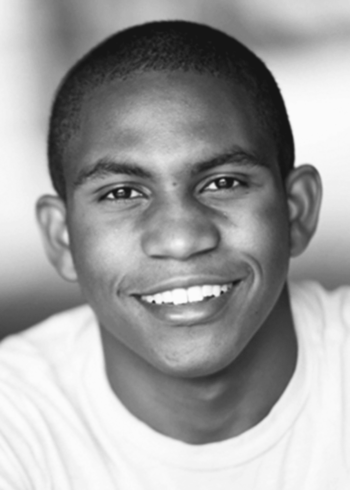 Smiling young man with short hair, Derek Christopher Murphy