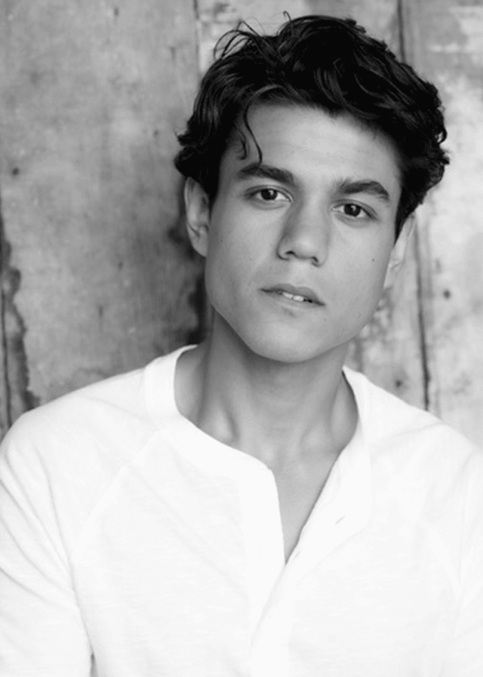 Mohit Gautam portrait, young man with dark hair and white shirt