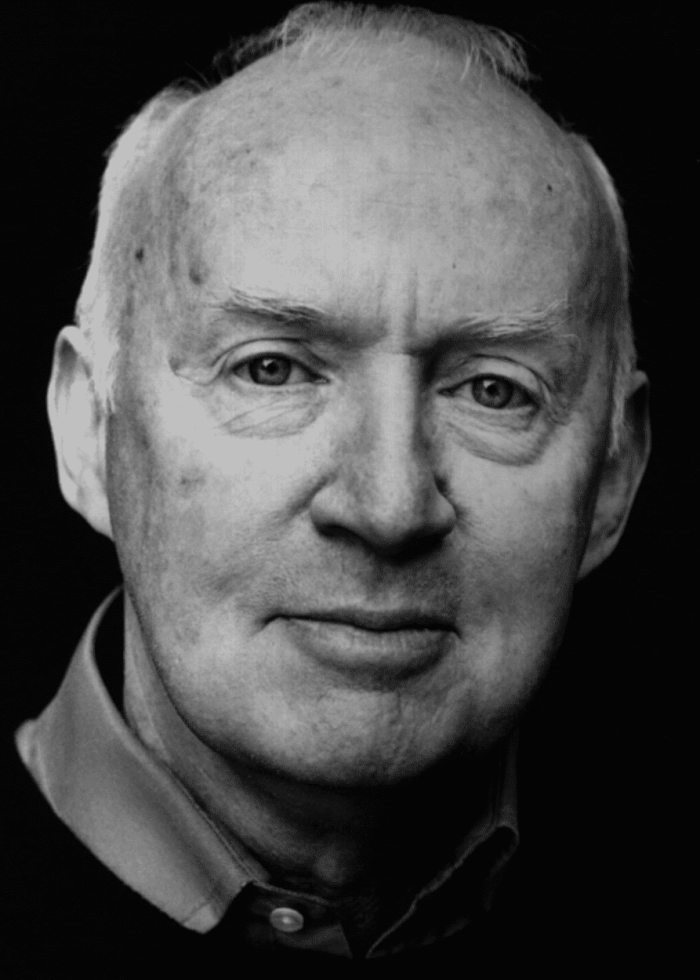 Portrait of Jim Norton, author and comedian, looking directly at the viewer.