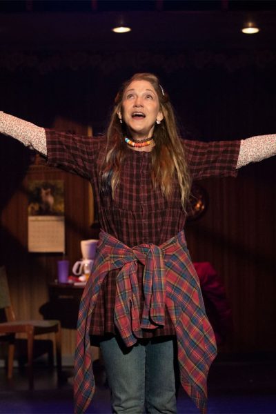 Victoria Clark as Kimberly Akimbo in the Broadway musical.