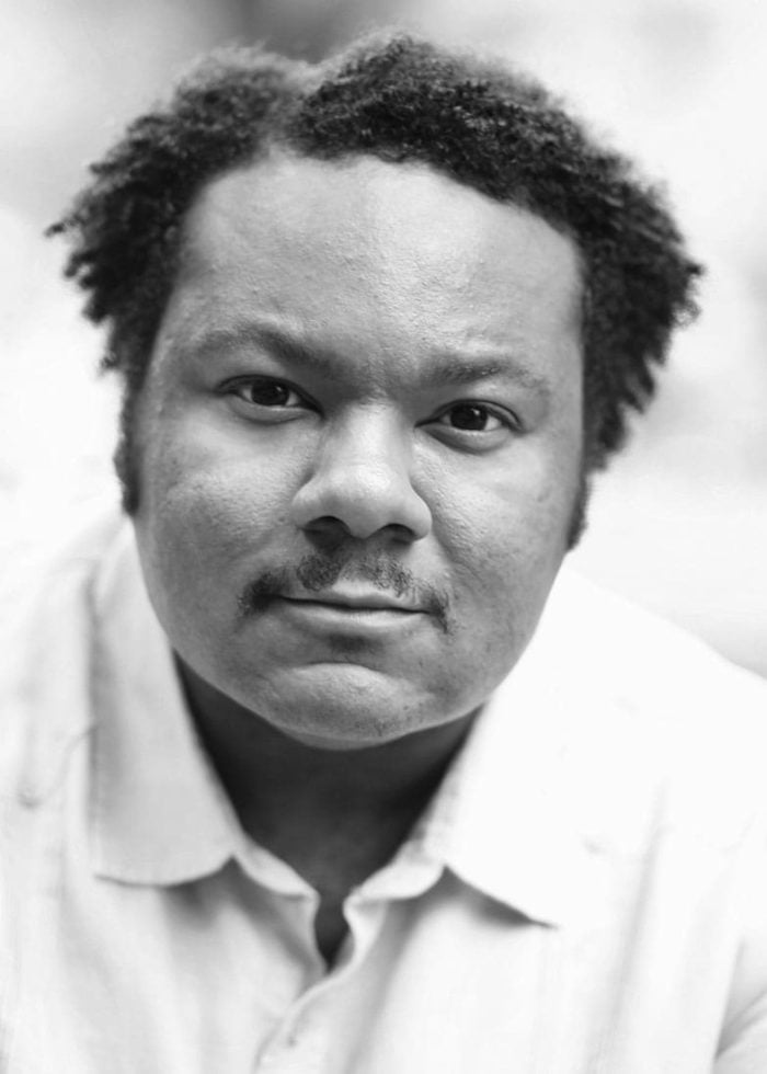 Portrait of Langston Darby, looking directly at the camera