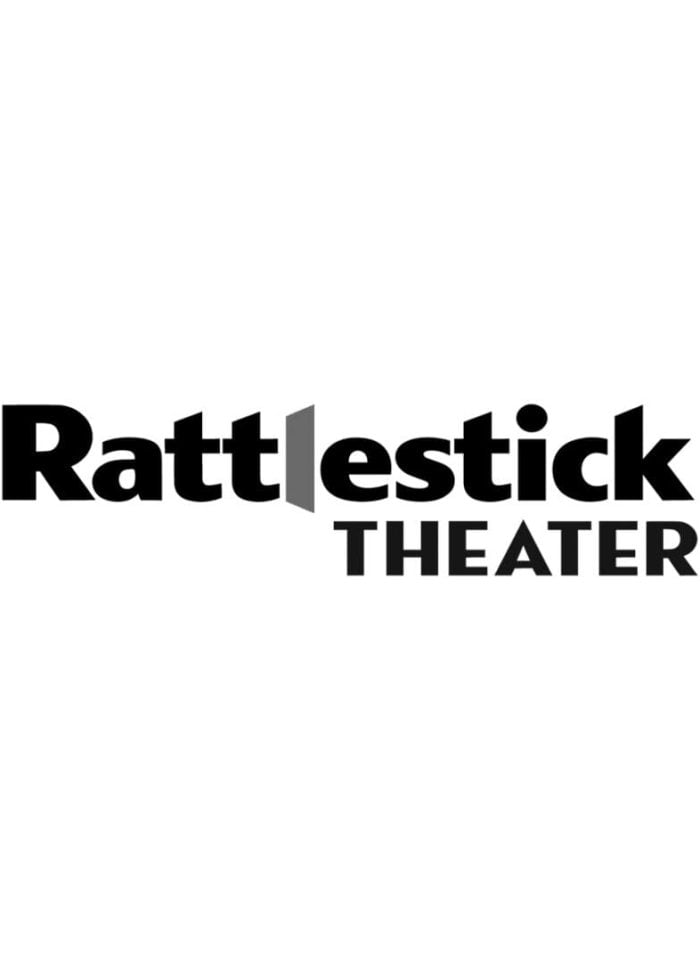 Rattlestick Theater logo in black and gray