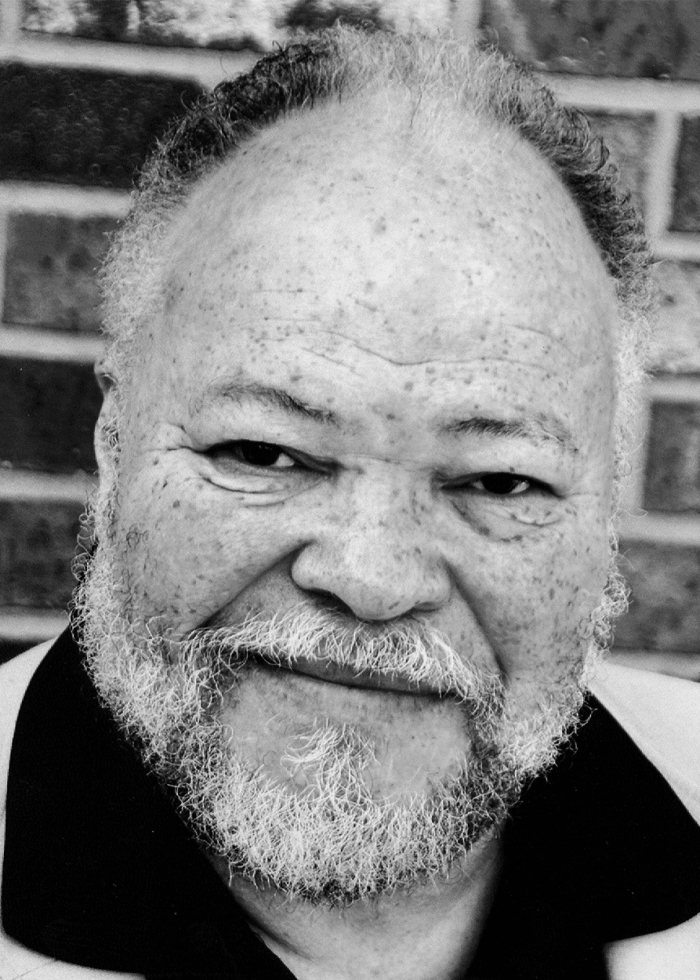 Stephen McKinley Henderson smiling, wearing a beard and looking at the camera.