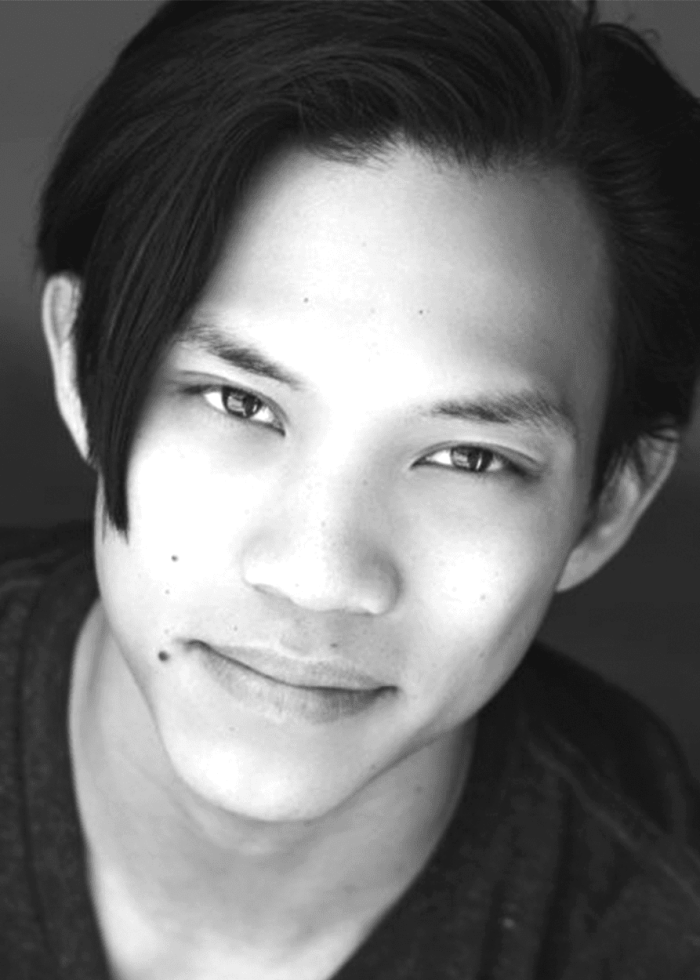 Tony Aidan Vo, actor, looking directly at the camera in a headshot.
